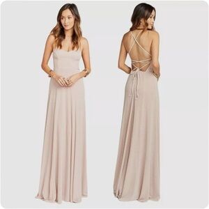 BRIDESMAID Show Me Your Mumu Godshaw Goddess Gown ~ Show Me the Ring Crisp